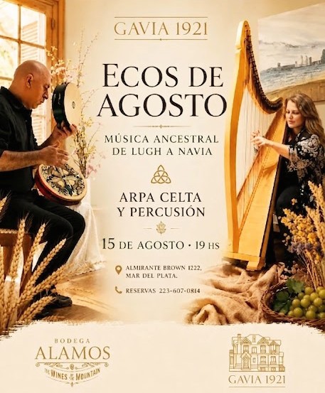 Ecos de Agosto: Música ancestral de Lugh a Navia en Gavia 1921